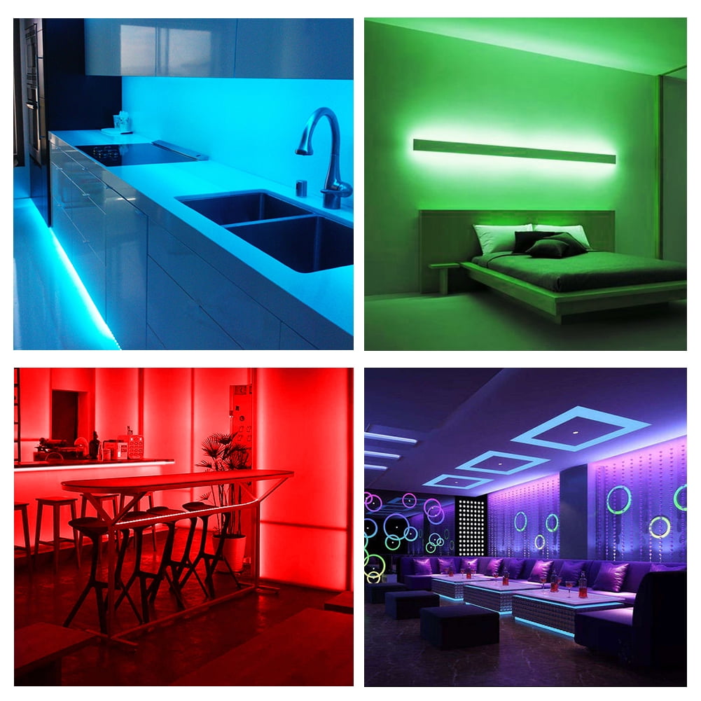 Led Strip Lights,100Ft Light Strips with App Control Remote,5050 RGB Led Lights for Bedroom, Music Sync Color Changing Lights for Room Party