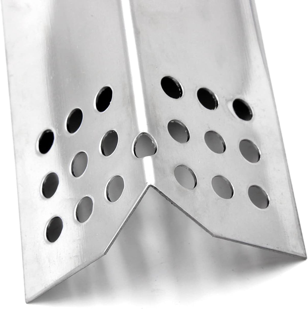 14 9/16" Grill Heat Plates for Nexgrill Replacement Parts 4 Burner 720-0830H 720-0925PG 720-0830X 720-0925P 720-0789H, Grillmaster 720-0697 720-0737, Kenmore 720-0830A 122.33492410 Gas Molels